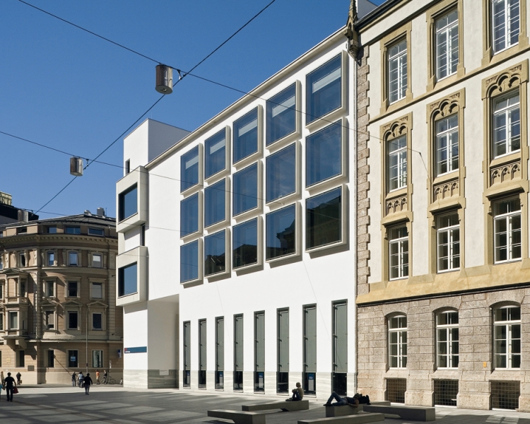 BTV head quarter in Innsbruck view from outside