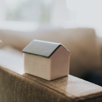 Ein Model eines Hauses