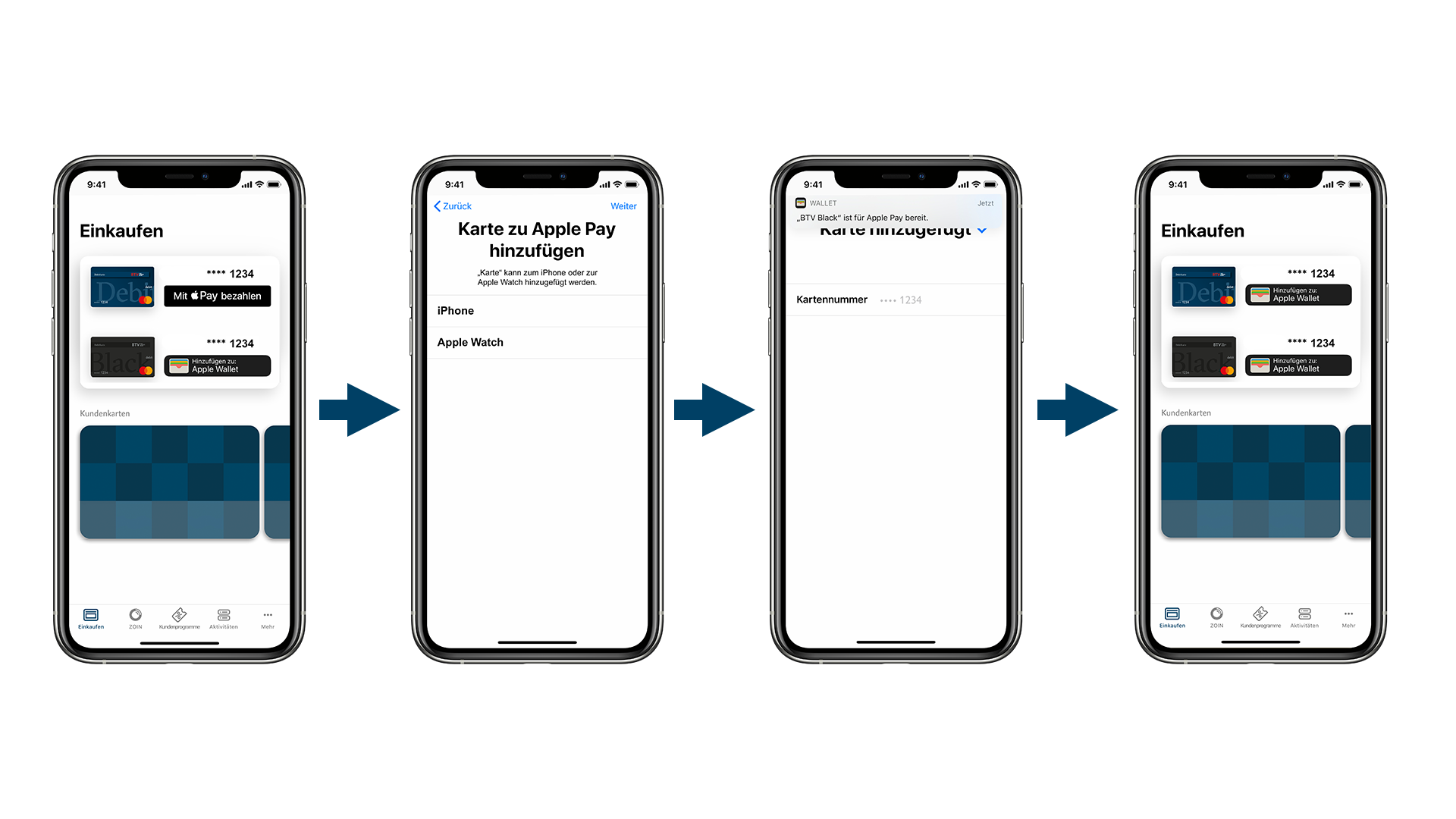 Apple Pay Einrichtung