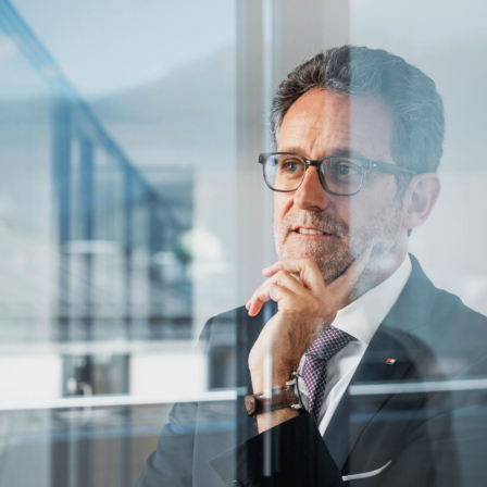 Gerhard Burtscher, Vorstand der BTV Vier Länder Bank