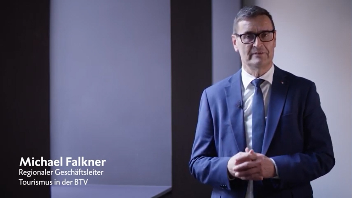 Michael Falkner von der BTV für Tourismus