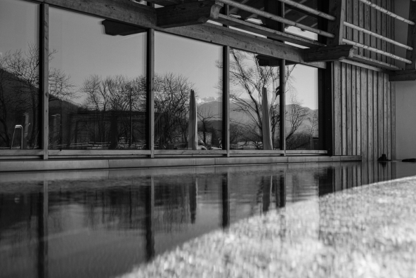 Infinity Pool von Hotel