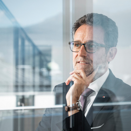 Vorstandsvorsitzender Gerhard Burtscher