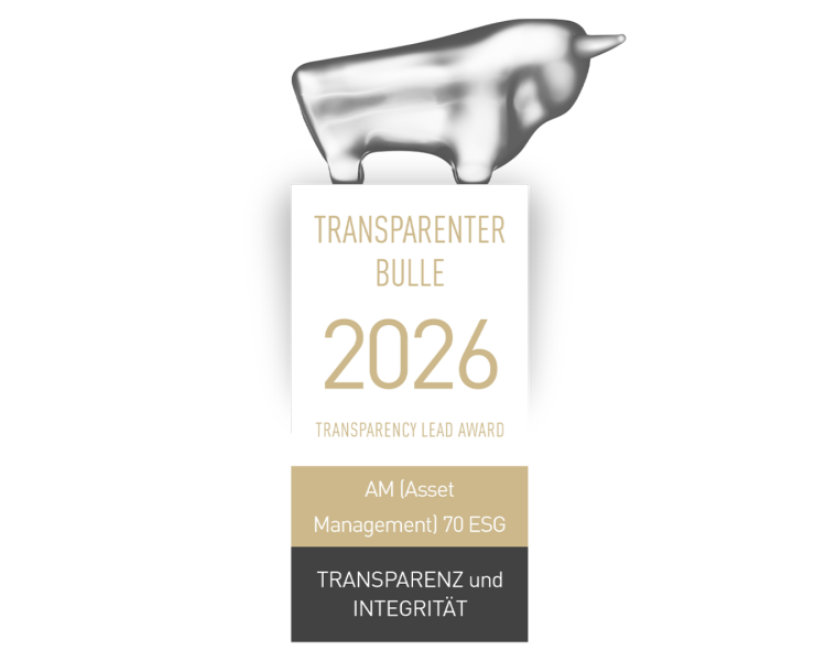Transparency Lead Auszeichnung Siegel