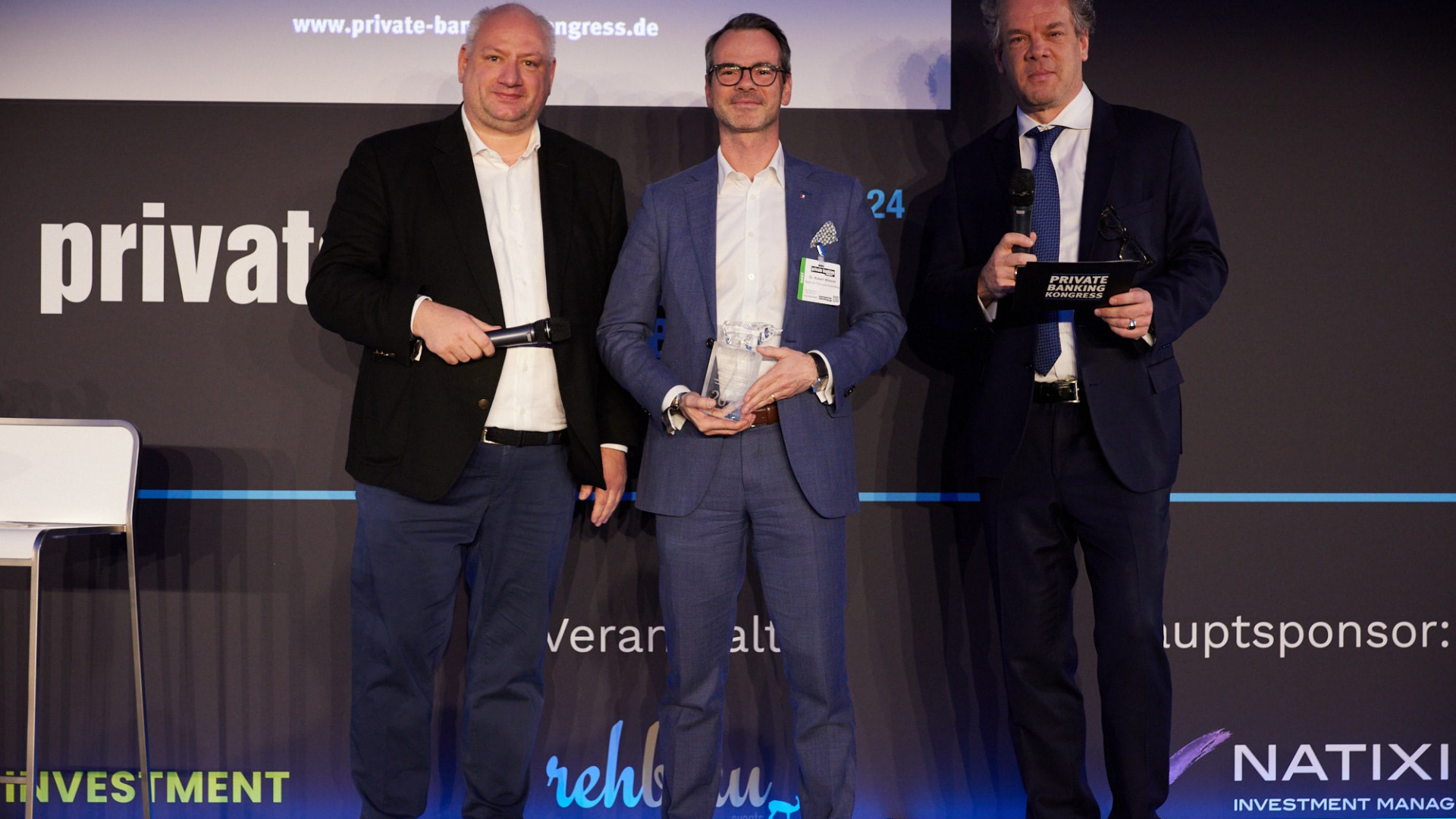 Foto Verleihung Transparenter Bühle