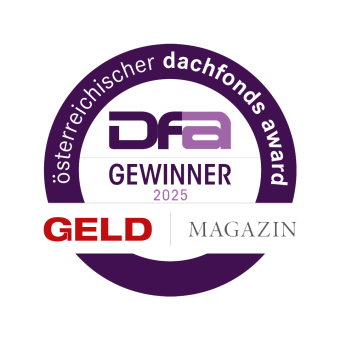 Logo Österreichischer Dachfonds Award 2025