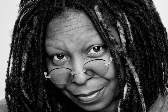 Portraitfoto von Whoopi Goldberg, aufgenommen von Rainer Hosch im Jahr 2006