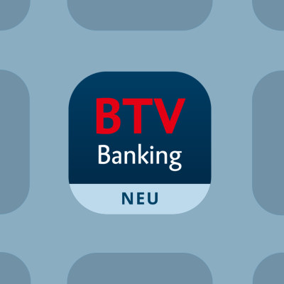 Logo der BTV Banking App 2026 mit modernem, klaren Design und markentypischen Farben.