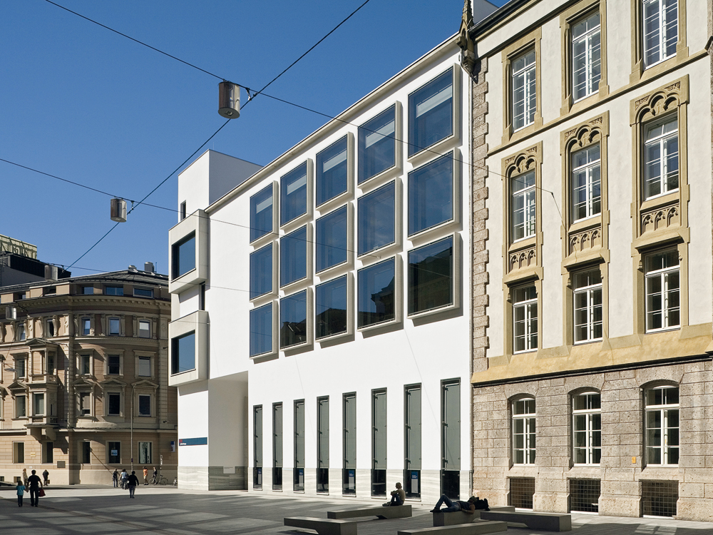 BTV head quarter in Innsbruck view from outside