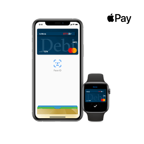 Apple Pay mit BTV Debitkarte