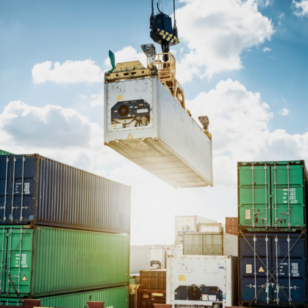 Exportfinanzierung für Handel mit Containern