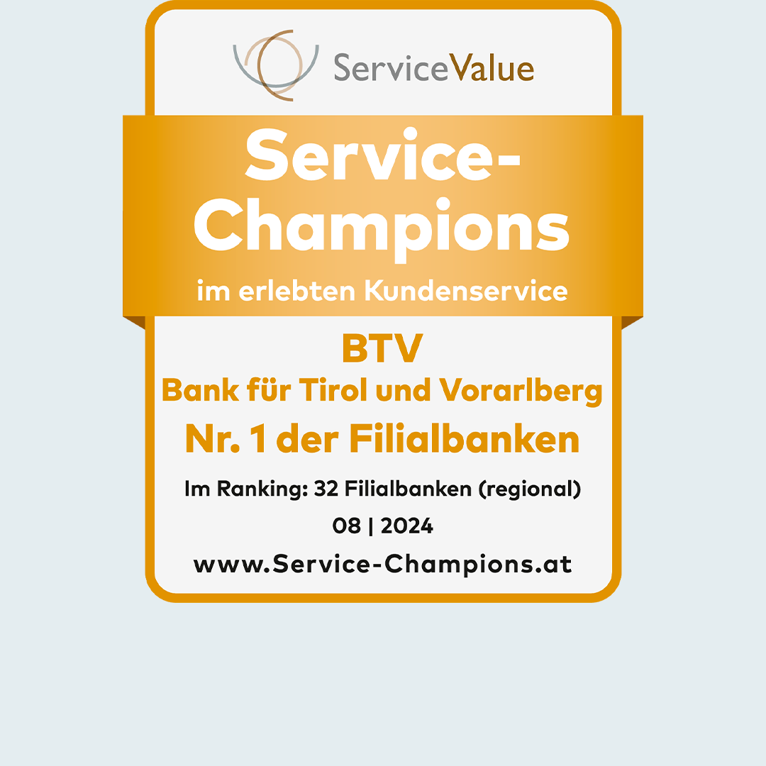 Service-Champion Auszeichnung