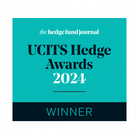 Abbildung Siegel UCITS Hedge Award